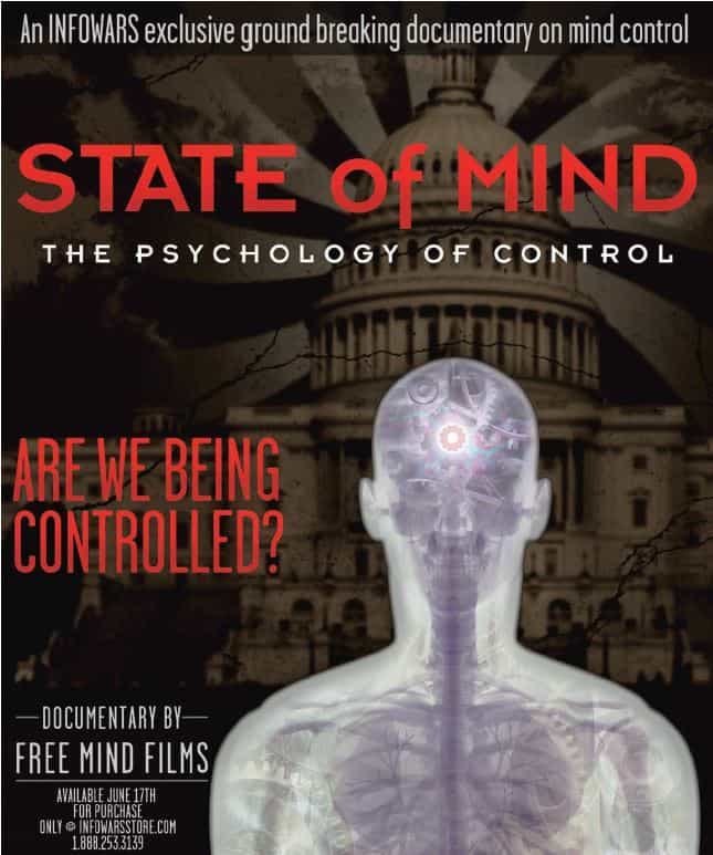 State of Mind Psychology of Control Infowars Magazine Ad pg 56 issue X